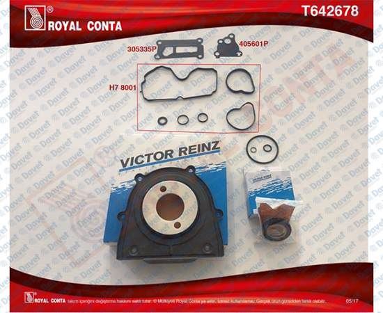 ROYAL T642678 Karter Contasi Alt Reinz Keceli Ford Focus/Mondeo Aoba-Aobc-Aoda-Cjba-Cjbb-Tbba-Tbbb